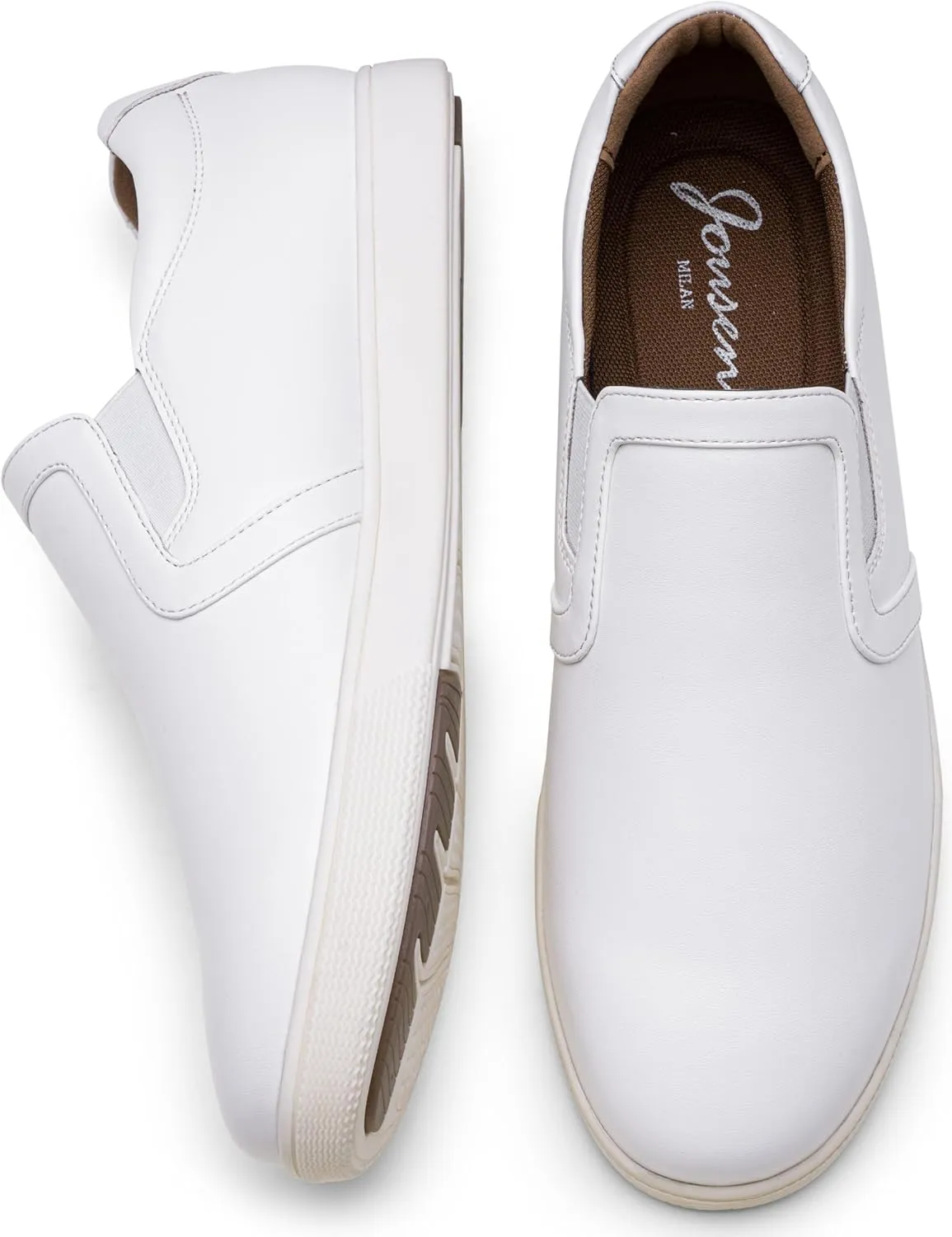 Jousen Mens Slip On Shoes Lightweight Slip On Fashion Sneakers Casual Slip On Shoes for Men