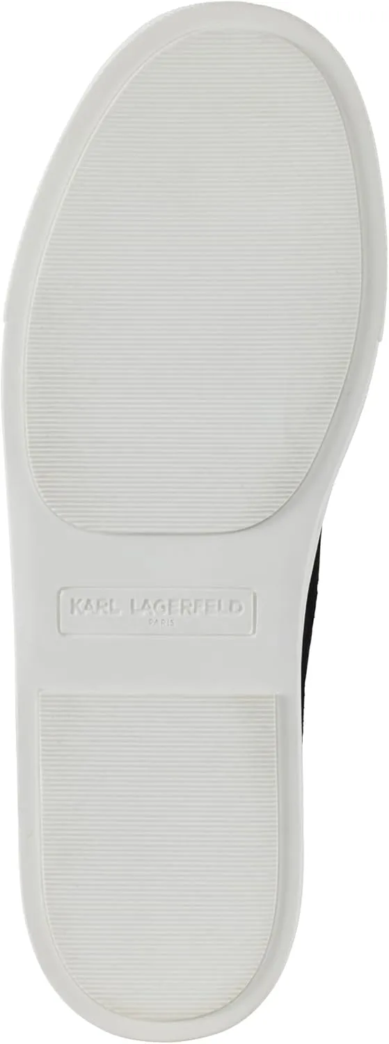 Karl Lagerfeld Paris Women's Cate Sayings Everyday Lace Up Sneaker