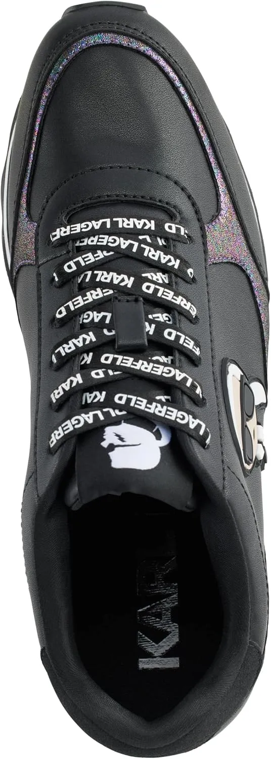 Karl Lagerfeld Paris Women's Meade Everyday Lace Up Sneaker