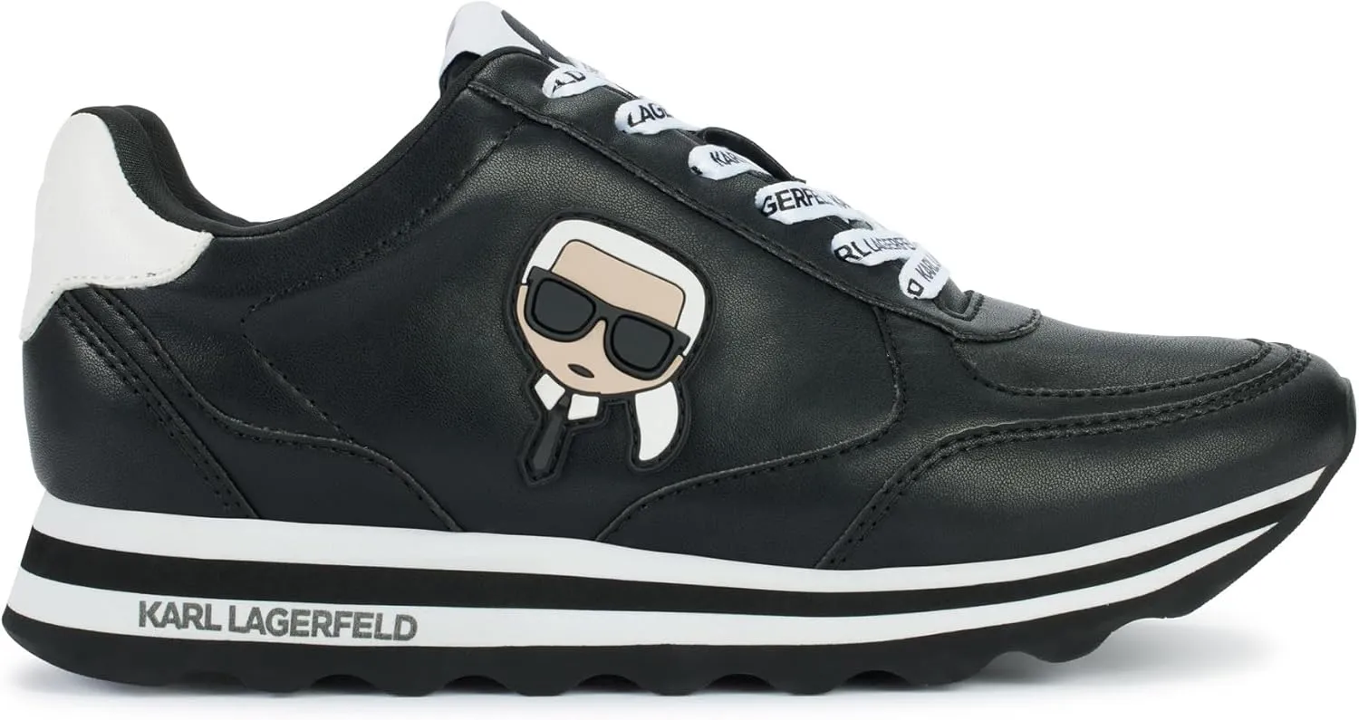 Karl Lagerfeld Paris Women's Meade Everyday Lace Up Sneaker