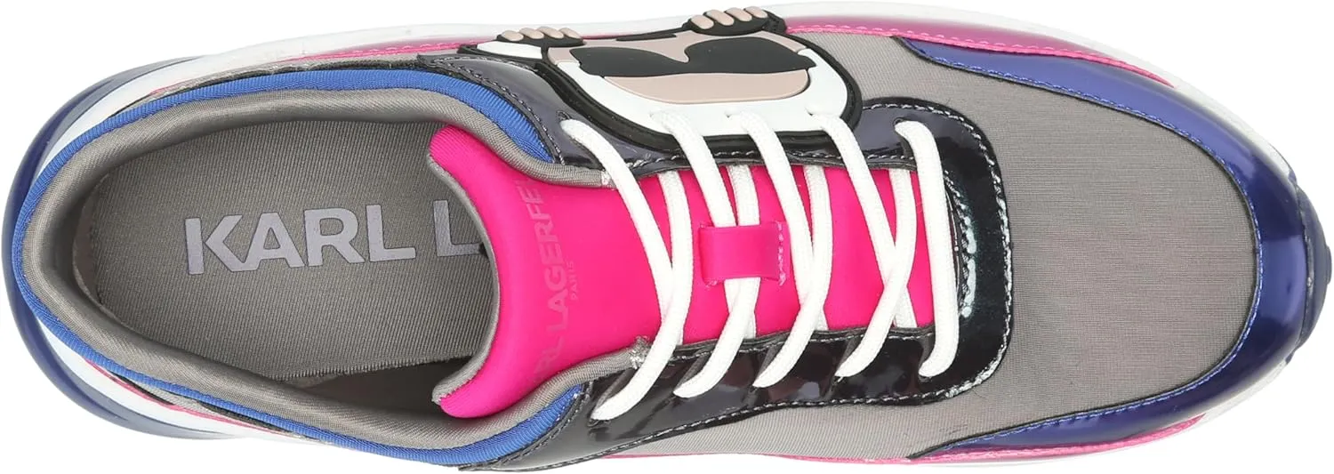KARL LAGERFELD womens Coty Everyday Lace Up Sneaker