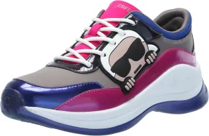 KARL LAGERFELD womens Coty Everyday Lace Up Sneaker