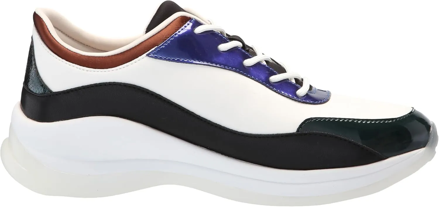 KARL LAGERFELD womens Coty Everyday Lace Up Sneaker