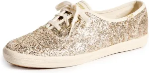 Keds Women's Champion Glitter Lace Up Sneaker