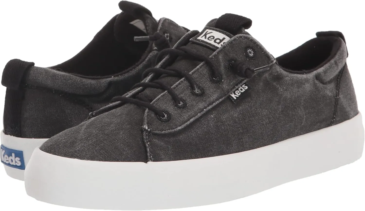 Keds Women's Kickback Canvas Slip on Sneaker