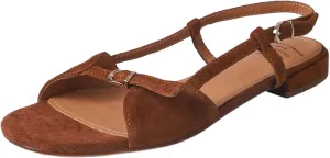 Kluolandi Women's Flat Sandals Open Toe Strappy Sandals Dressy Comfortable Ankle Strap Sandals for Women