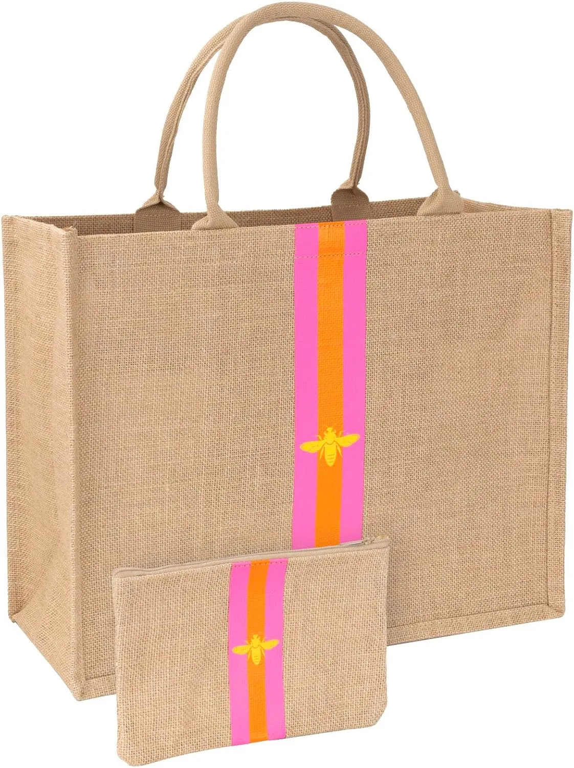 Large Beach Bag Jute Woven Tote