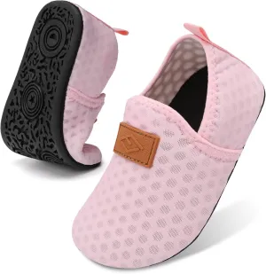 Lefflow Toddler Water Shoes Kids Quick Dry Beach Swim Socks Shoes Baby Non Slip House Slippers