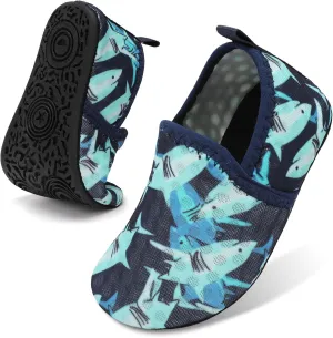 Lefflow Toddler Water Shoes Kids Quick Dry Beach Swim Socks Shoes Baby Non Slip House Slippers