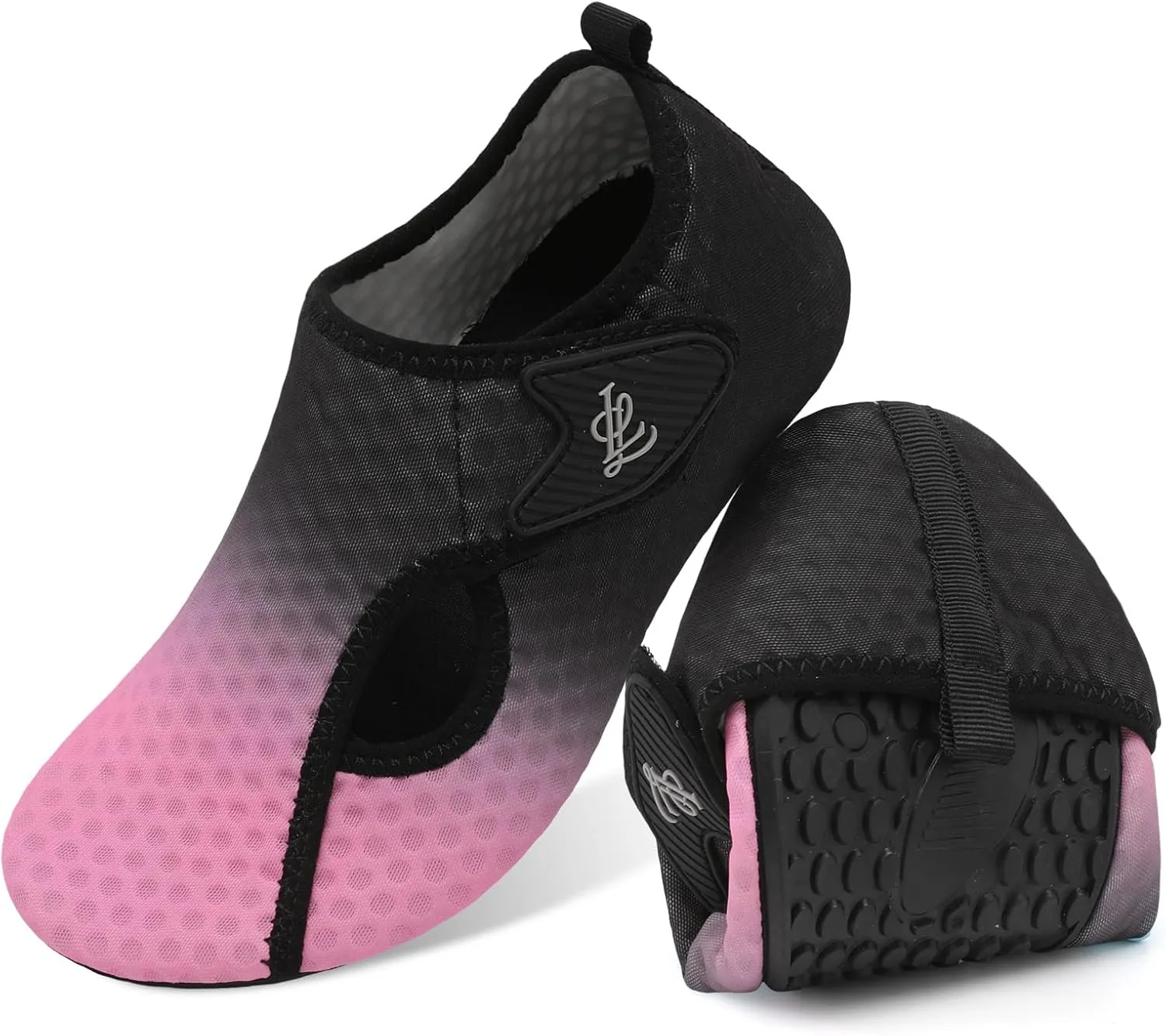 LeIsfIt Water Shoes for Women Men Wide Swim Beach Barefoot Shoes Quick Dry Aqua Socks for Pool Diving Boating River Yoga Lake Surf