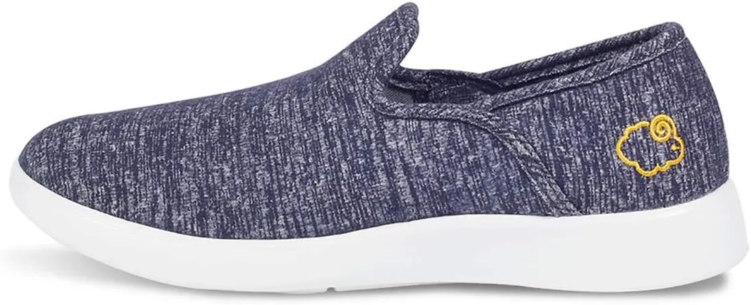 LeMouton Men's Wool Shoes Comfortable Lightweight Walking Casual Slip on