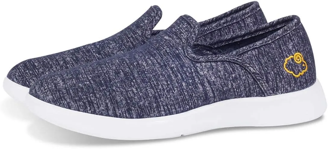 LeMouton Men's Wool Shoes Comfortable Lightweight Walking Casual Slip on