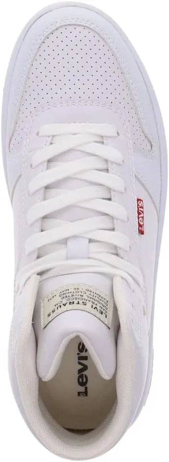 Levi's Womens Drive Hi Synthetic Leather Casual Hightop Sneaker Shoe