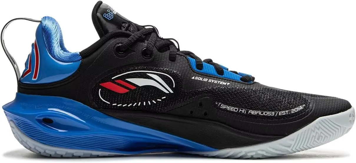 LI-NING Speed Series Men Professional Basketball Shoes Wearable Anti-Slippery Lightweight Sports Sneakers ABAU021 ABAU053