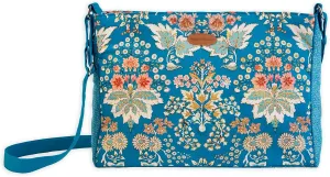 Maison d' Hermine Hand Bag Cotton Adjustable Shoulder Strap Cross Body Bag Tote purse with Zippered & Slip Pockets