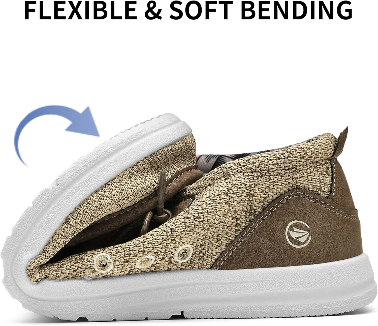MEHOTO Men's Slip On Loafers | Arch Support Insole | Men's Shoes | Comfortable Light-Weight Mens Casual Loafers