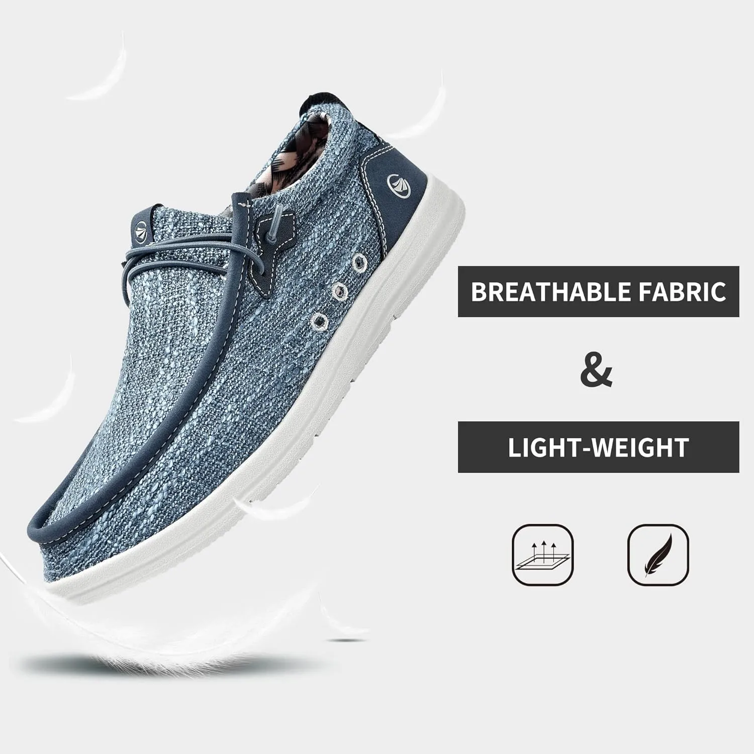 MEHOTO Men's Slip On Loafers | Arch Support Insole | Men's Shoes | Comfortable Light-Weight Mens Casual Loafers