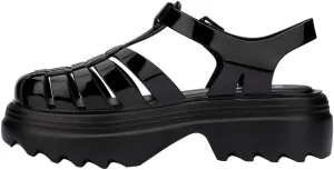 Melissa Possession Platform II Jelly Sandals for Women – Classic Fisherman-Style Chunky Platform with Adjustable Ankle Strap, Lightweight EVA Sole, and Non-Slip Traction