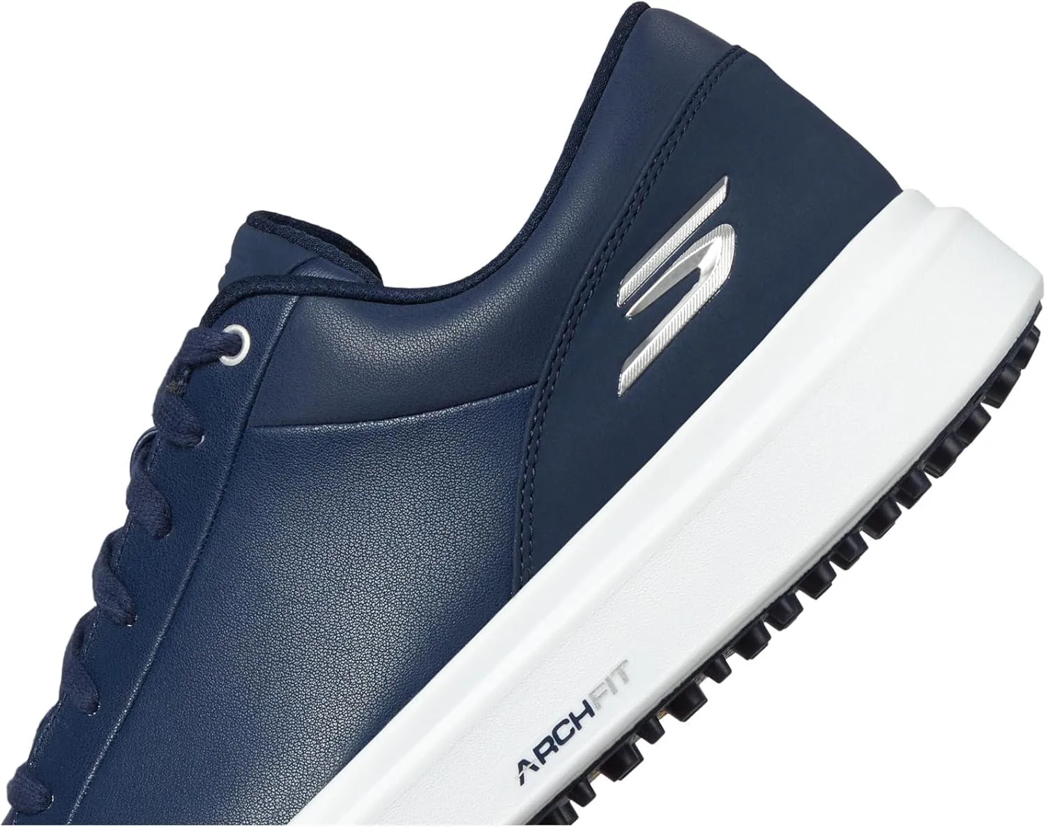 Men's Drive 6 Arch Leather Relaxed Fit Spikeless Golf Shoe Sneaker