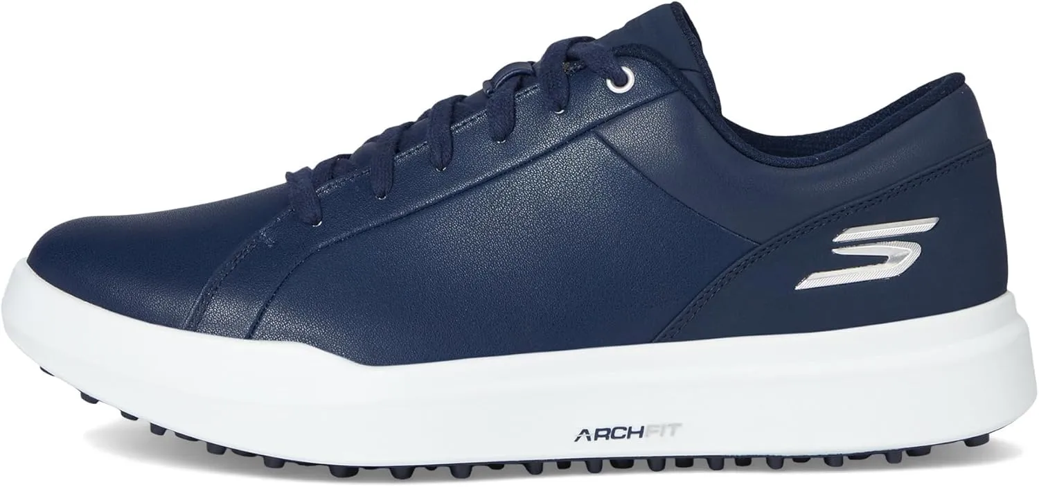 Men's Drive 6 Arch Leather Relaxed Fit Spikeless Golf Shoe Sneaker