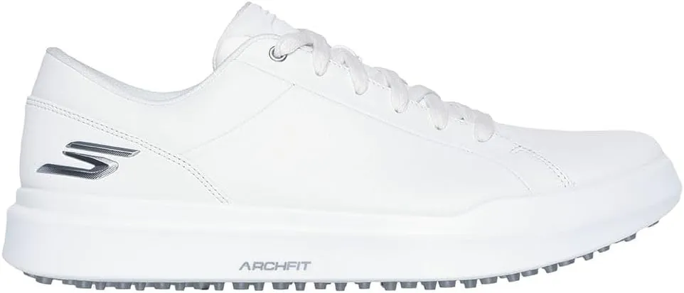 Men's Drive 6 Arch Leather Relaxed Fit Spikeless Golf Shoe Sneaker