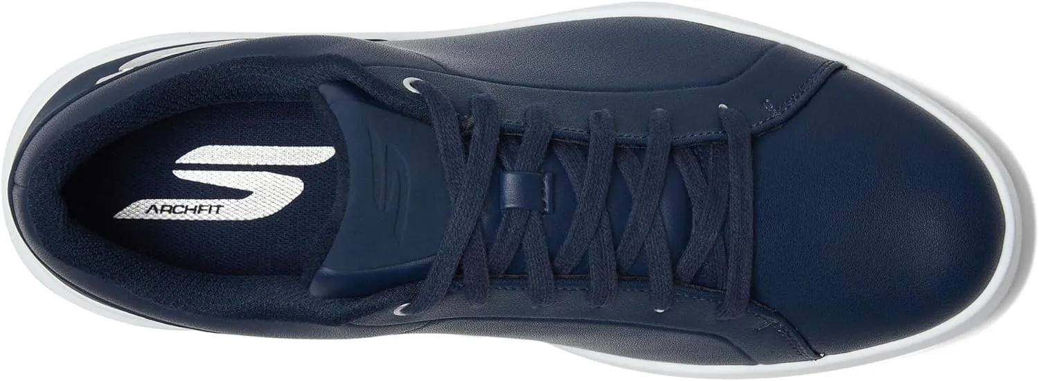 Men's Drive 6 Arch Leather Relaxed Fit Spikeless Golf Shoe Sneaker