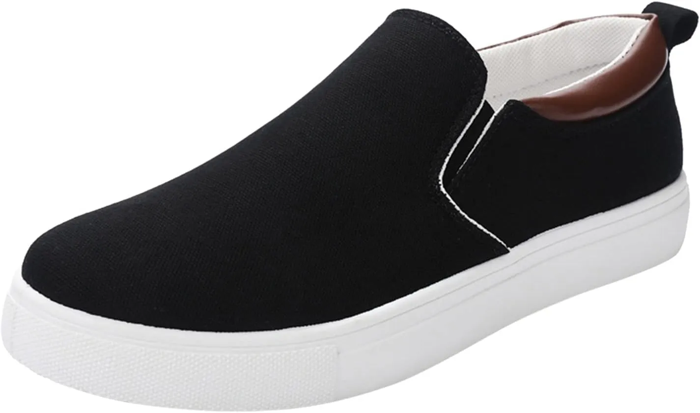 Men's Orthopedic Comfortable Slip-On Shoes Comfortable Lightweight Casual Walking Shoe Convenient Slip On Shoes
