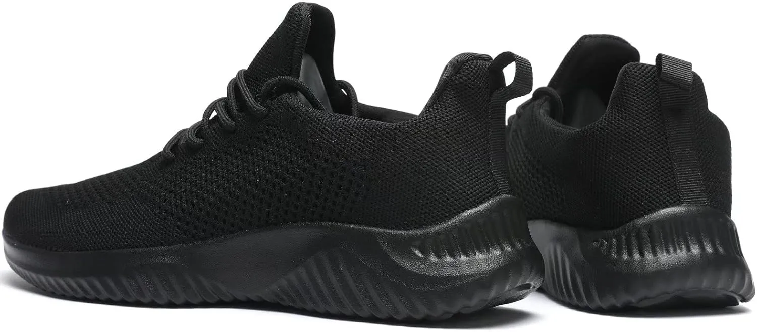Men's Slip on Walking Shoes Ultra Light Breathable Non Slip Running Shoes Casual Fashion Sneakers Mesh Workout Sports