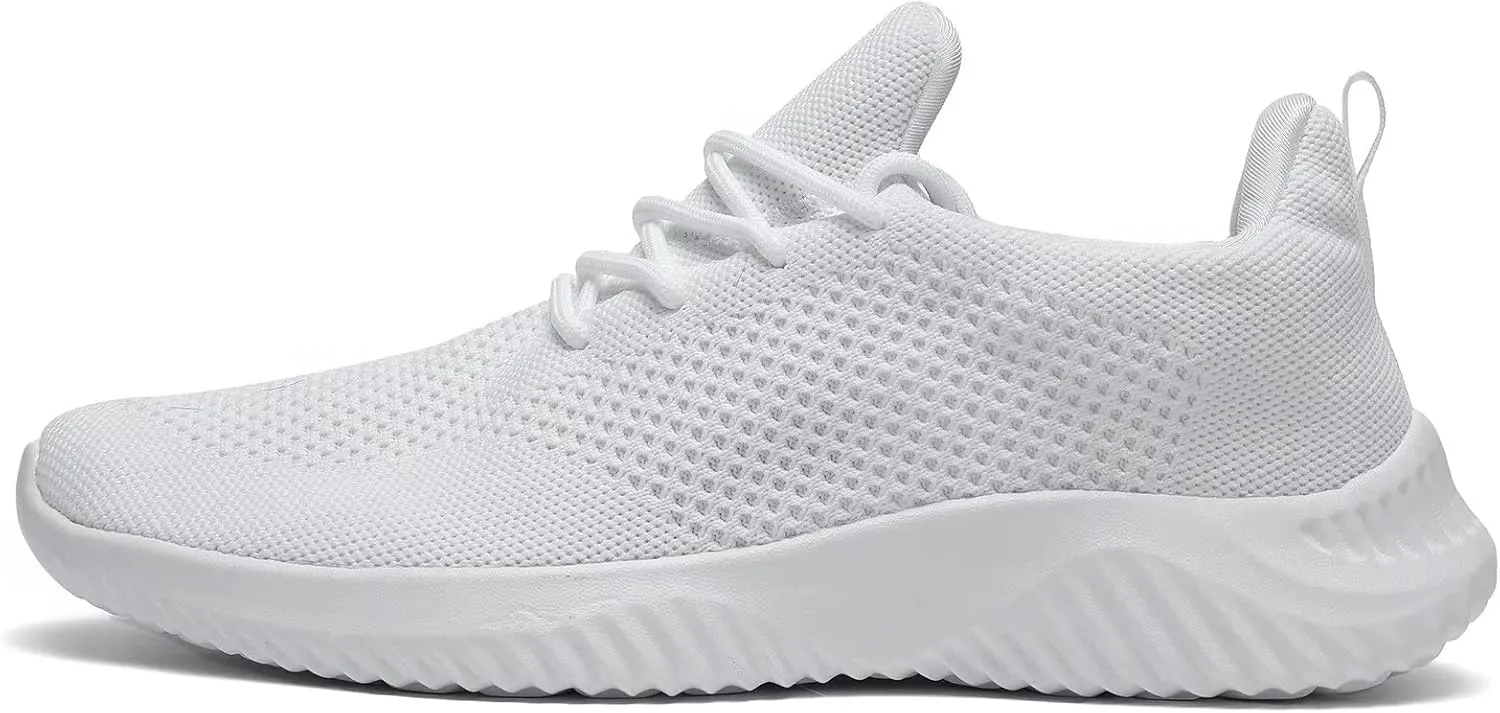 Men's Slip on Walking Shoes Ultra Light Breathable Non Slip Running Shoes Casual Fashion Sneakers Mesh Workout Sports