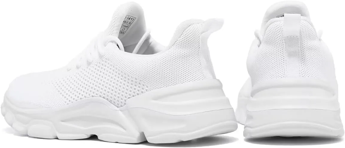 Men's Slip on Walking Shoes Ultra Light Breathable Non Slip Running Shoes Casual Fashion Sneakers Mesh Workout Sports