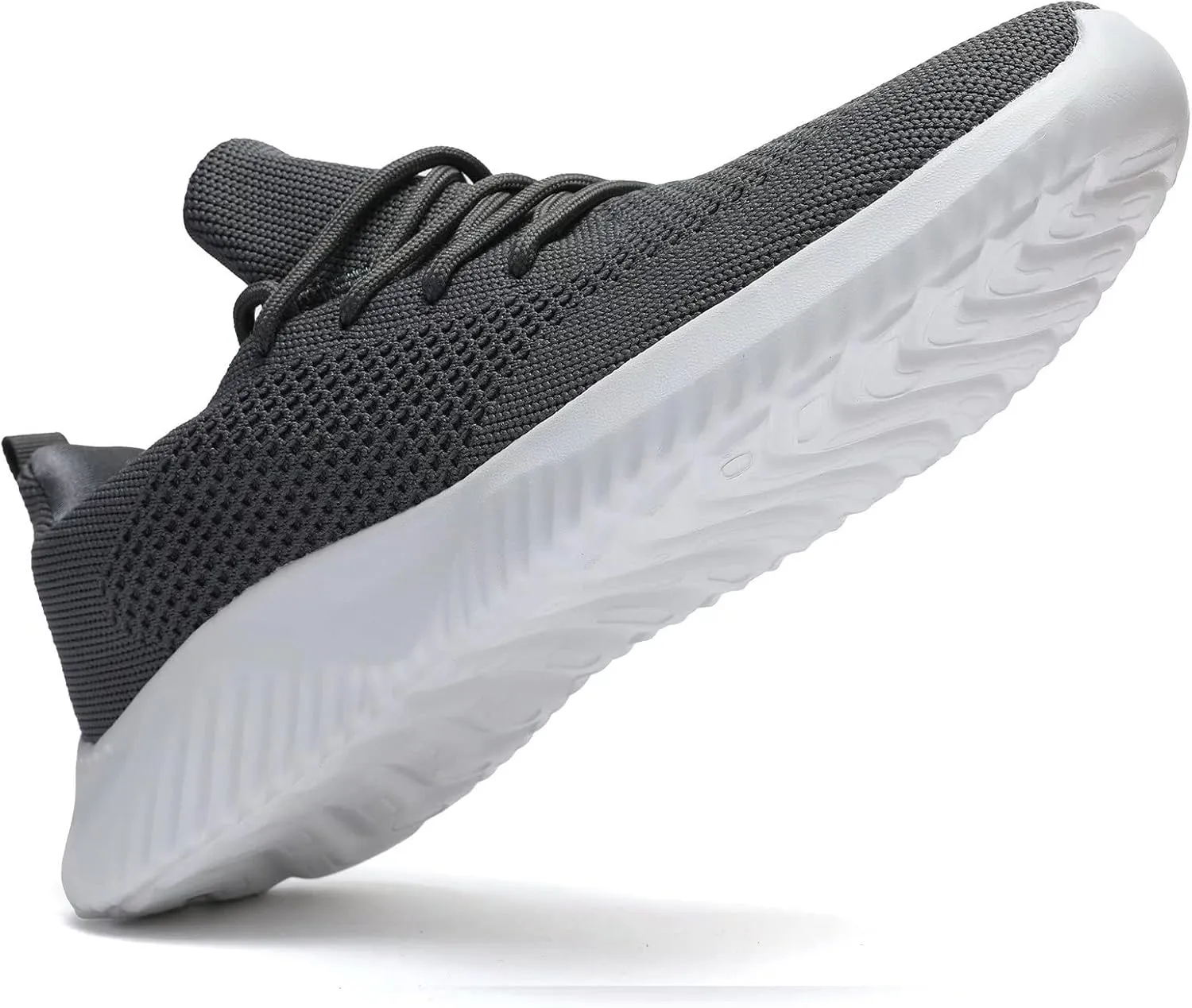 Men's Slip on Walking Shoes Ultra Light Breathable Non Slip Running Shoes Casual Fashion Sneakers Mesh Workout Sports