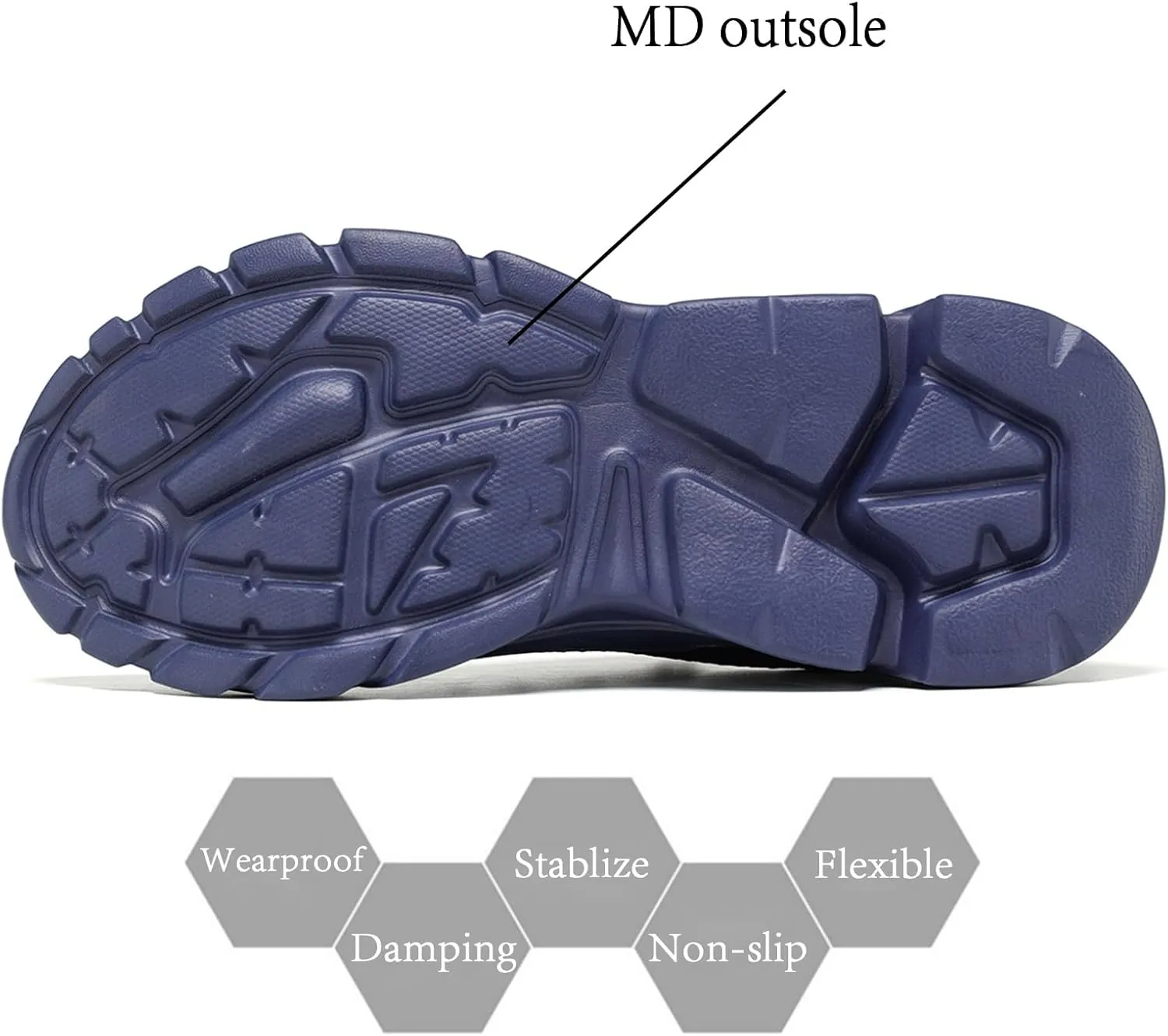 Men's Slip on Walking Shoes Ultra Light Breathable Non Slip Running Shoes Casual Fashion Sneakers Mesh Workout Sports