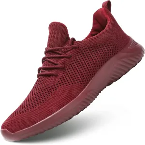 Men's Slip on Walking Shoes Ultra Light Breathable Non Slip Running Shoes Casual Fashion Sneakers Mesh Workout Sports