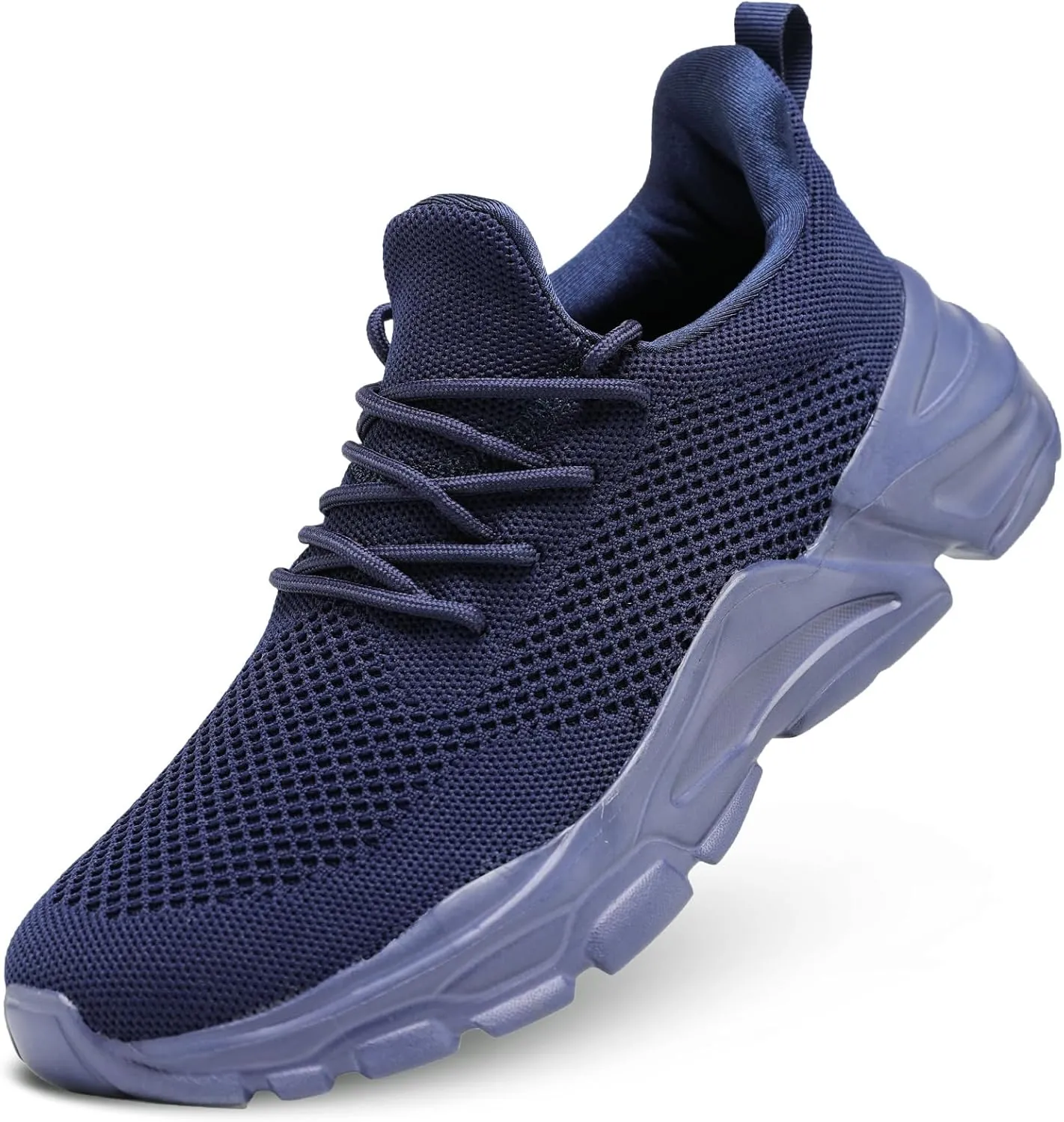 Men's Slip on Walking Shoes Ultra Light Breathable Non Slip Running Shoes Casual Fashion Sneakers Mesh Workout Sports
