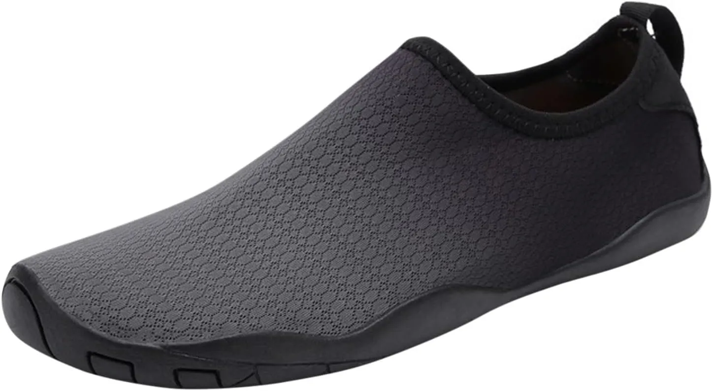 Mens Water Shoes Wide Width Extra Wide Large for Big Tall Men Barefoot Shoes Women Wide Water Shoes for Women Jogging Quick Dry Pool Sports Sneaker for Pool Beach Surf Walking Water Park