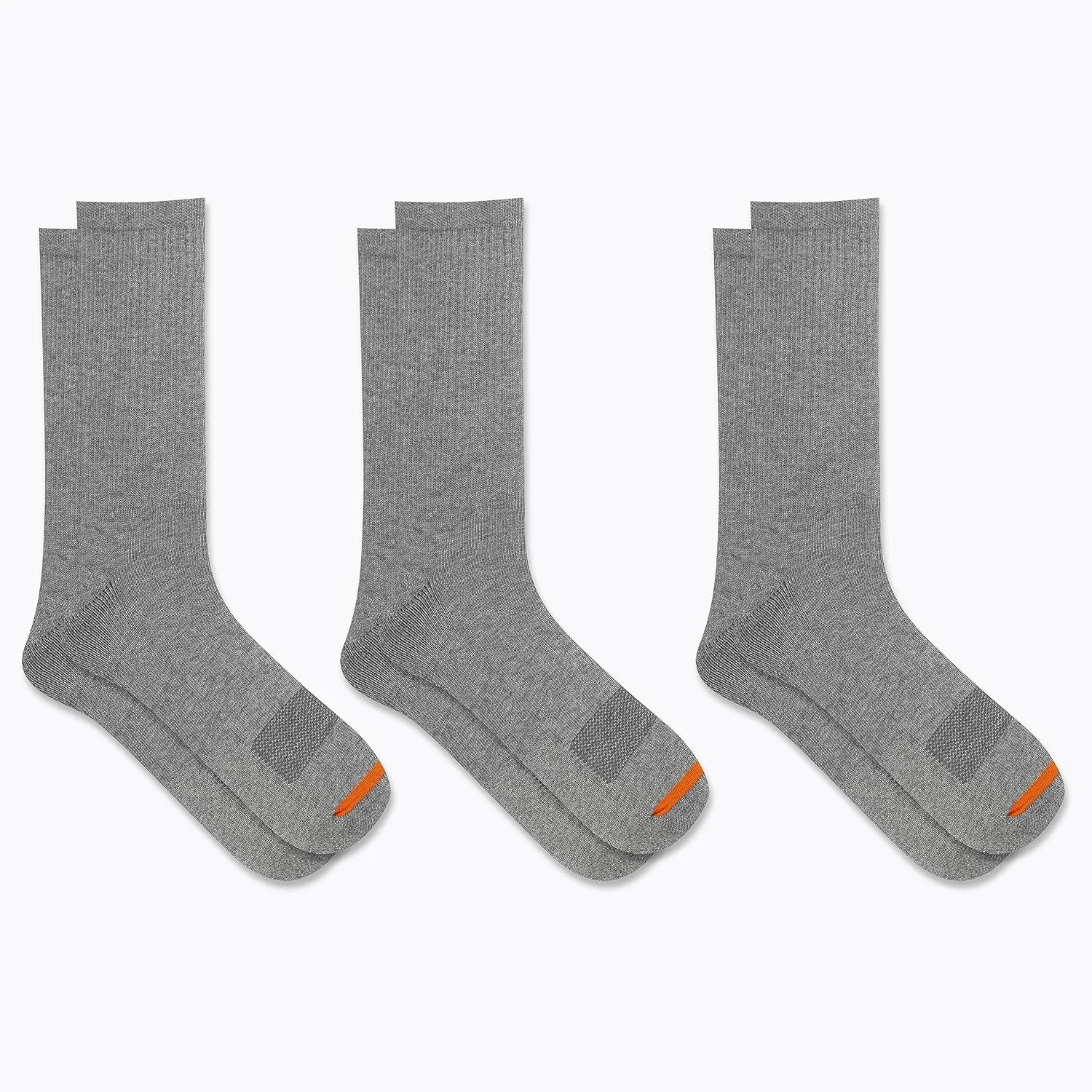 Merrell Men's and Women's Cushioned Cotton Socks-3 Pair Pack-Unisex Breathable Mesh Comfort Zones
