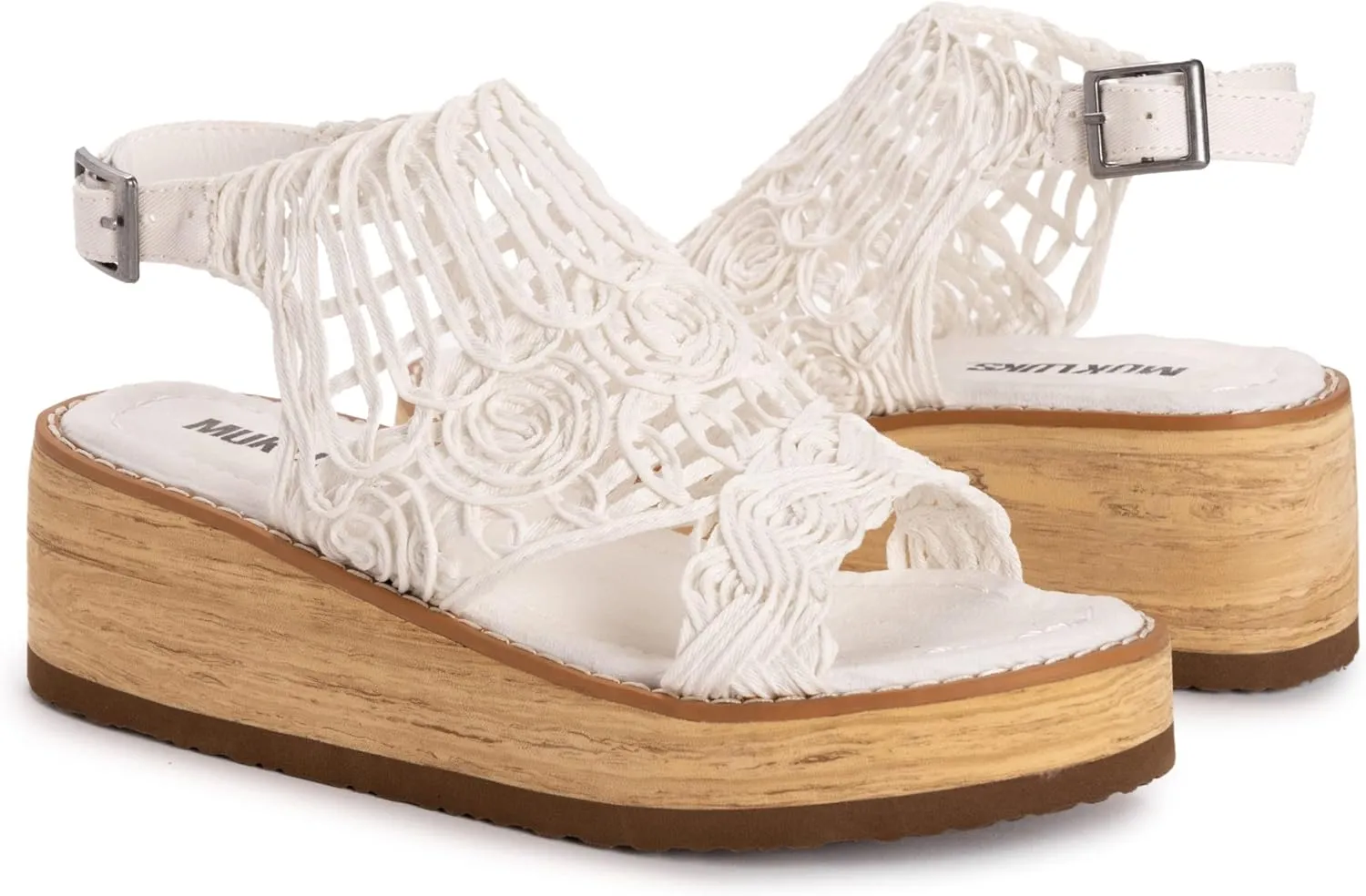 MUK LUKS Women's Flying High Wedge Sandals