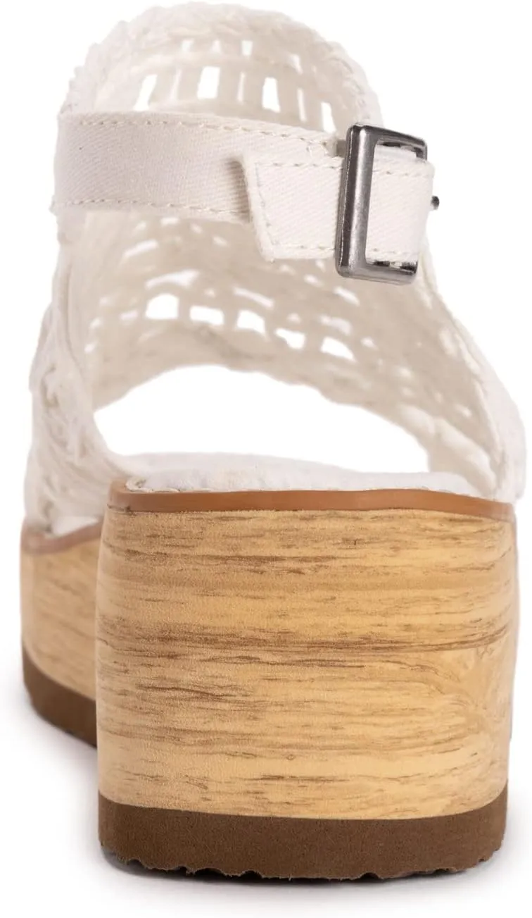 MUK LUKS Women's Flying High Wedge Sandals
