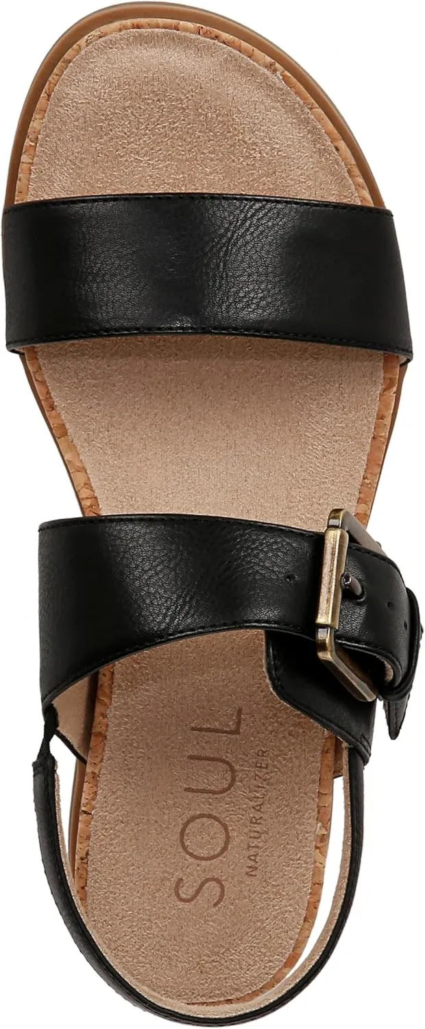 Naturalizer Soul Women's Cindi Slingback Flat Sandal