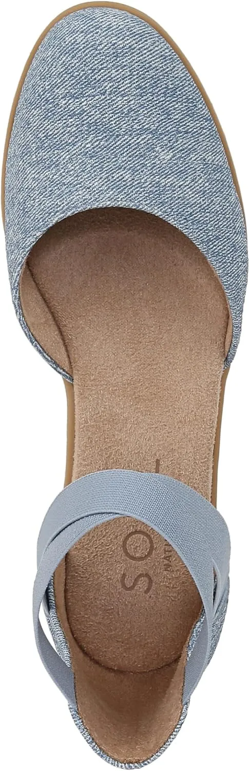 Naturalizer Soul Women's Intro Ankle Strap Flat