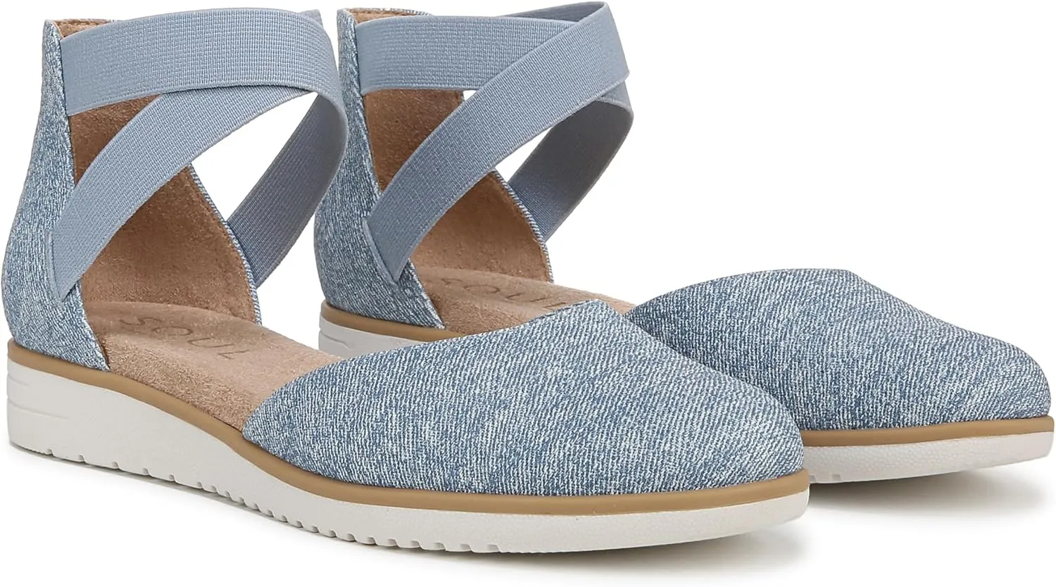 Naturalizer Soul Women's Intro Ankle Strap Flat