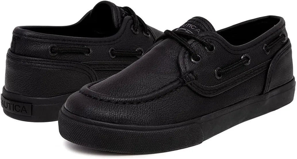Nautica Kid's Spinnaker Youth Boat Shoe Casual Loafer 2 Eye Lace (Little Kid/Big Kid)