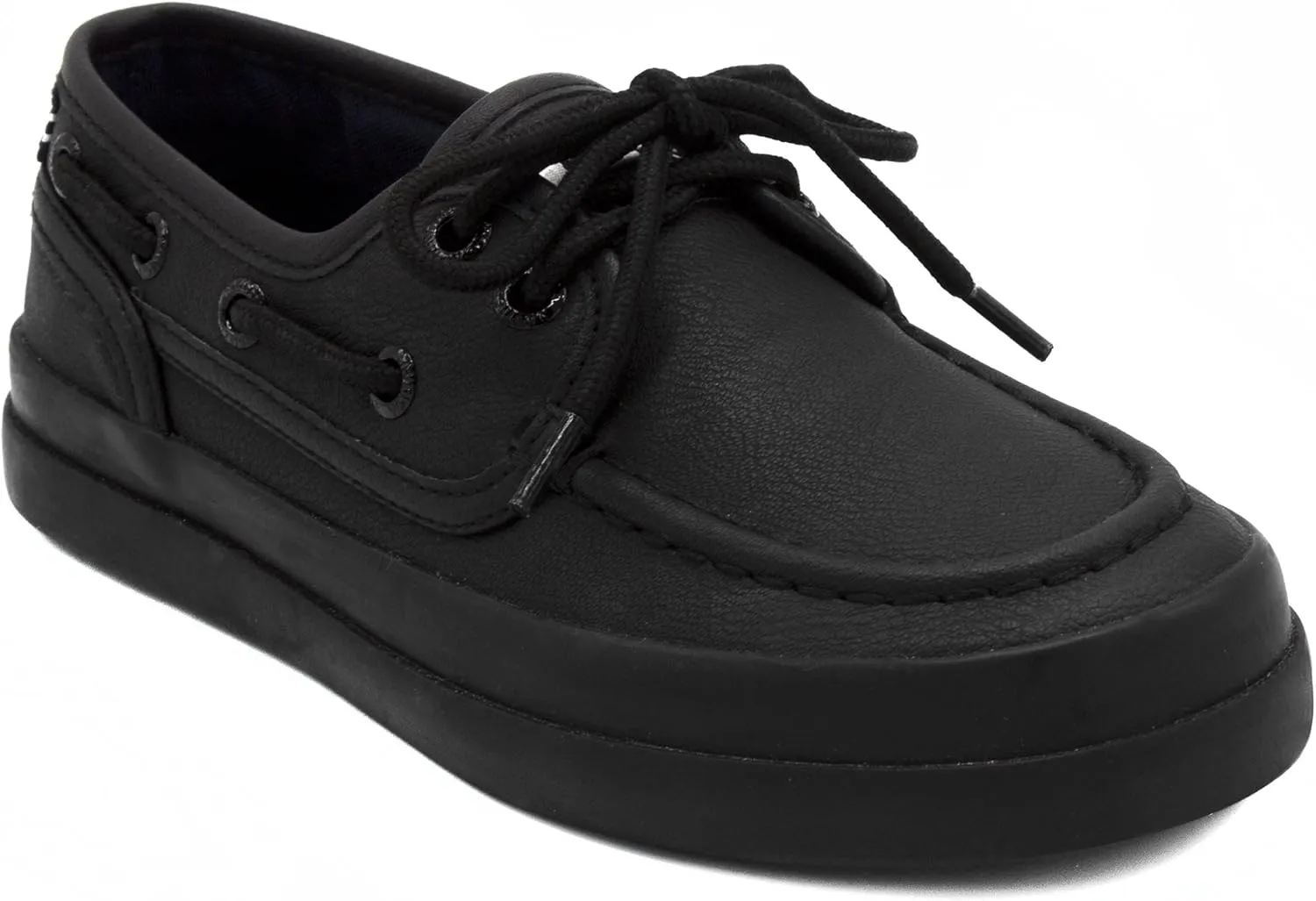 Nautica Kid's Spinnaker Youth Boat Shoe Casual Loafer 2 Eye Lace (Little Kid/Big Kid)