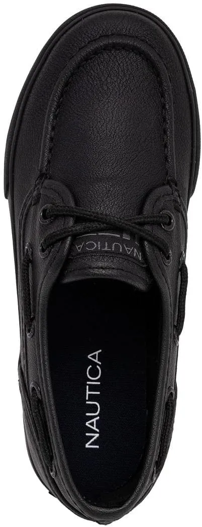 Nautica Kid's Spinnaker Youth Boat Shoe Casual Loafer 2 Eye Lace (Little Kid/Big Kid)