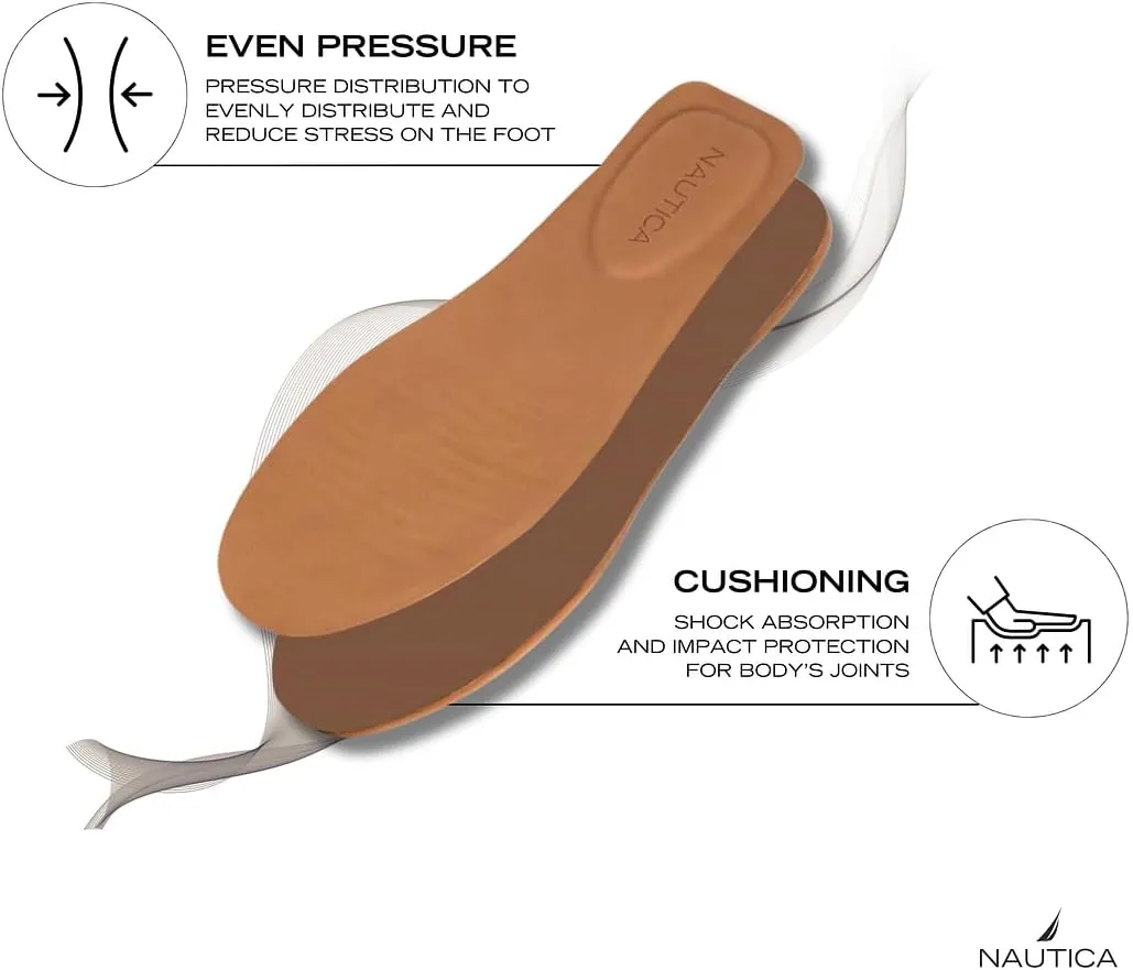 Nautica Woman Flat Loafers Designer Vegan Leather Penny Shoes Slip On - Soft, Durable and Flexible Luxury Resistant Feel Lightweight & Comfortable Memory Foam Everyday Moccasins.