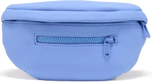 Neoprene Fanny Pack 3 Pockets Waist Bag for Men & Women Fashion Water Resistant Hip Bum Bag with Adjustable Belt for Running Travel Hiking Workout Sports (Cornflower Blue, One Size)