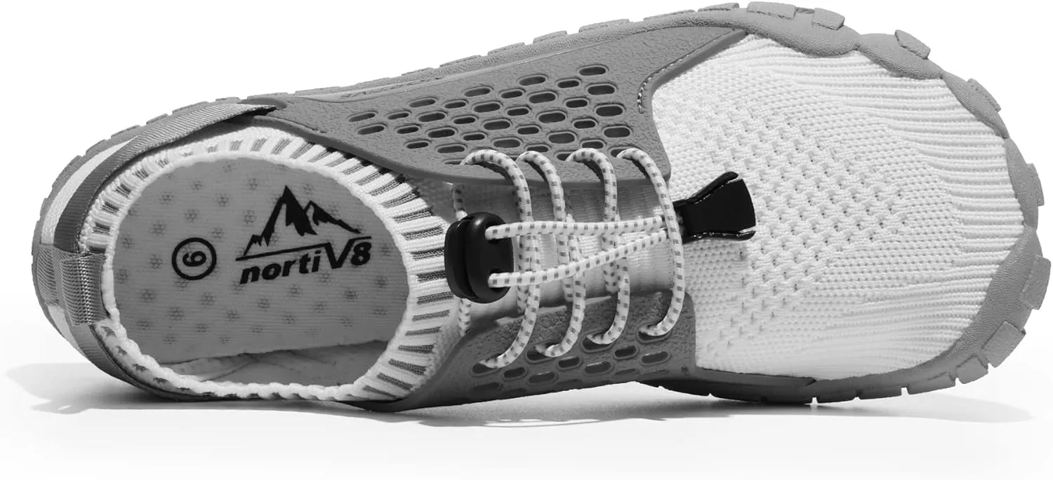 NORTIV 8 Women's Quick Dry Water Shoes Barefoot Sports Aqua Beach Pool Swim Shoes TREKLADY