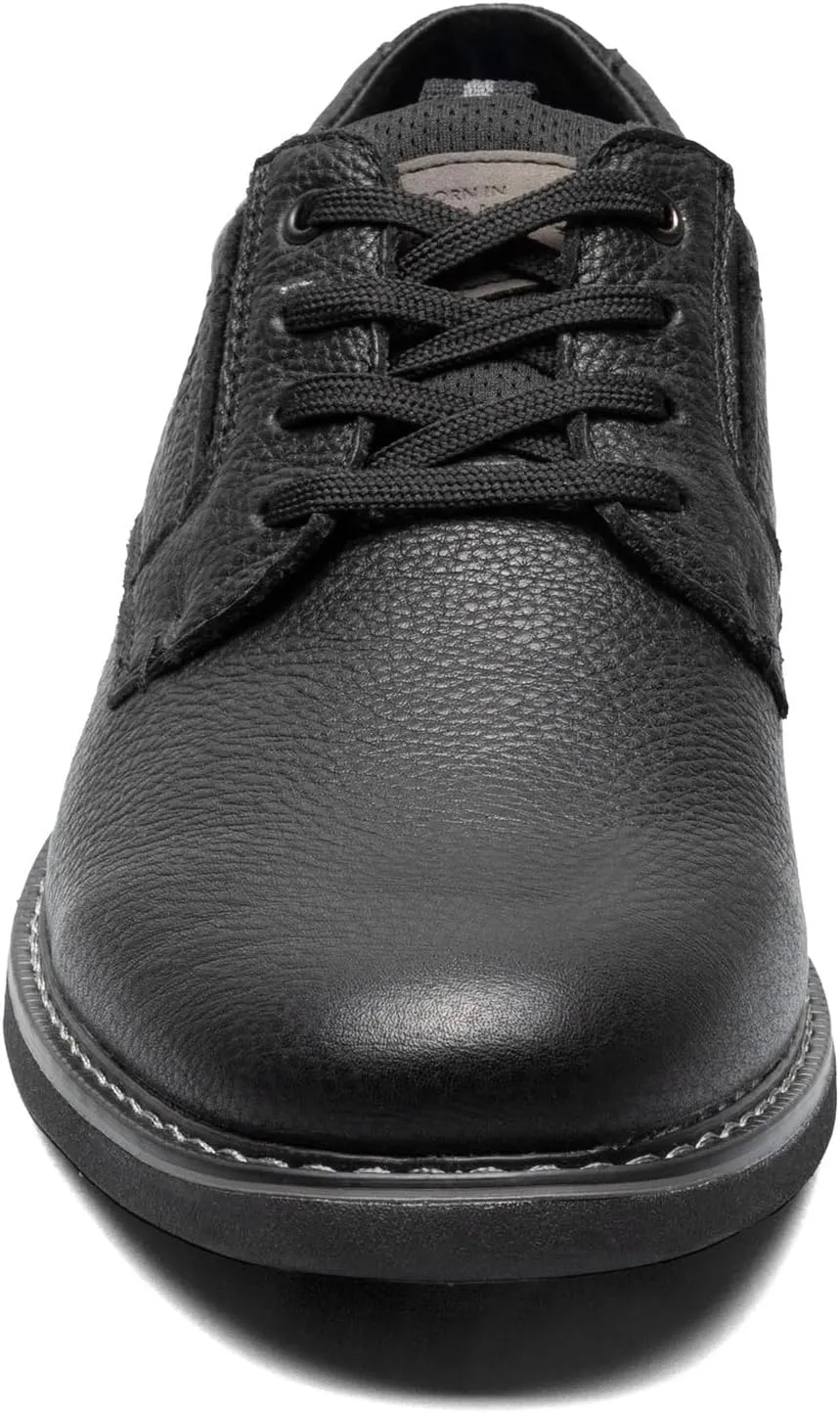 Nunn Bush Men's Otto Plain Toe Oxford Leather Lace Up with Lightweight Sole