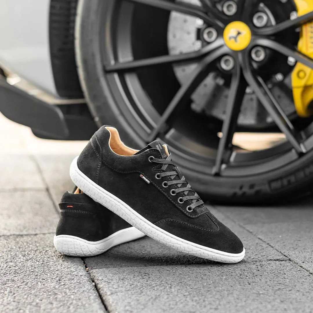 Piloti Driving Shoes for Men, Shift Italian Suede Performance Everyday Driving Sneakers for Men