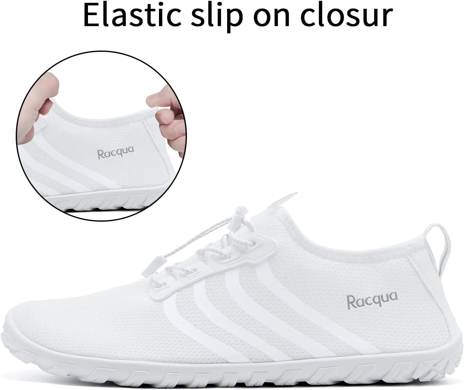 Racqua Water Shoes Men&Women Swim Beach Pool River Aqua Quick Dry Breathable